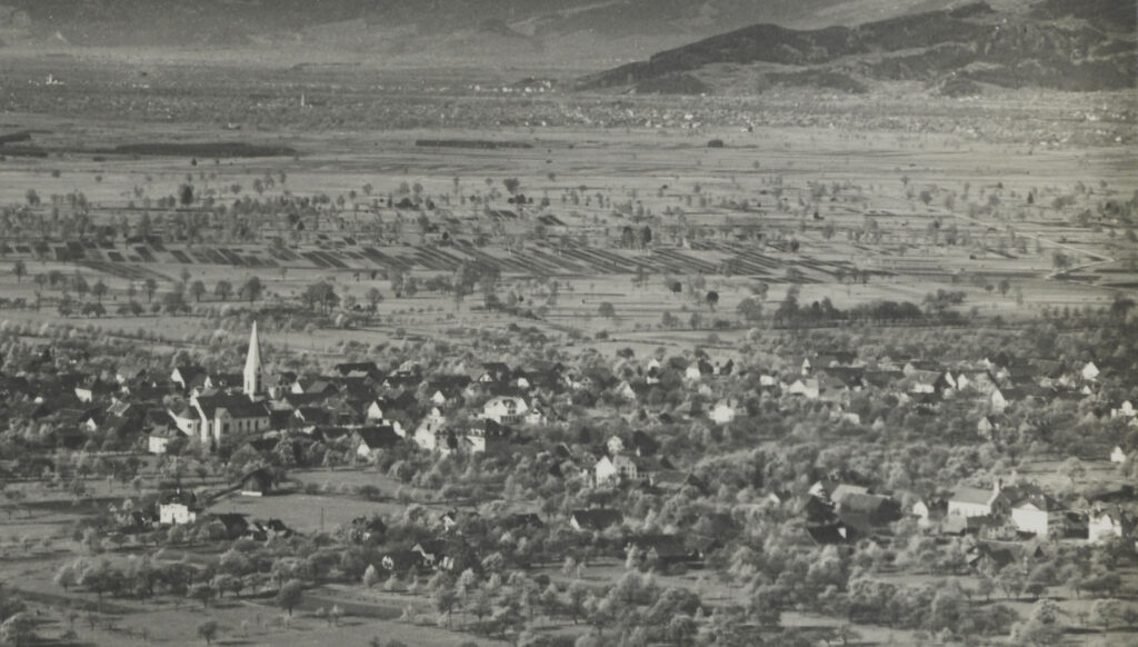 Lauterach um 1950 © Josef Fritz, Vorarlberger Landesbibliothek